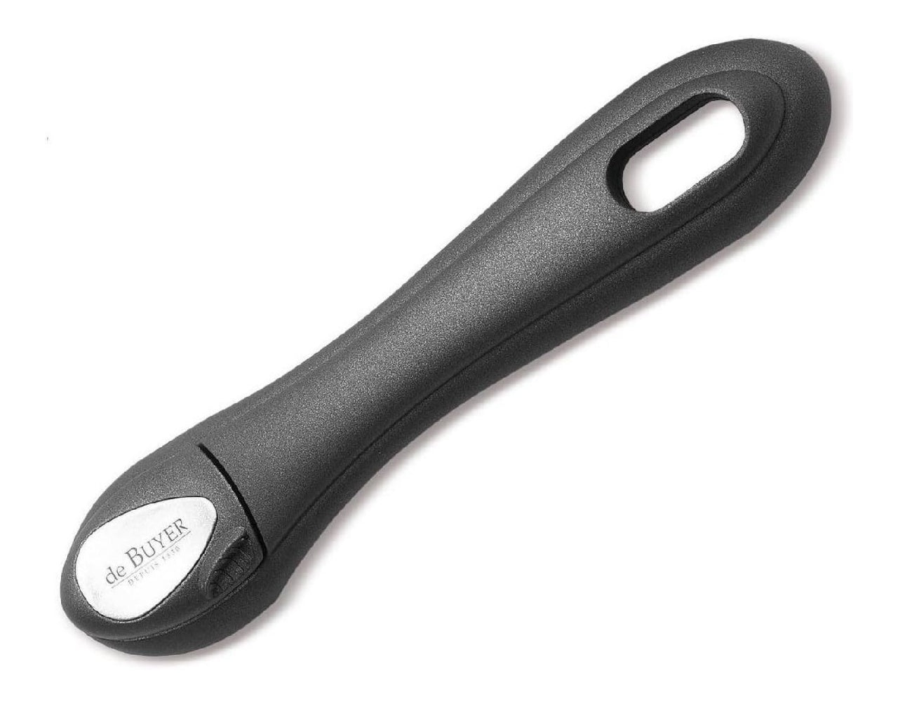 De Buyer 835900 Queue Amovible Bakélite 'Toucher Velours' Noire Noir