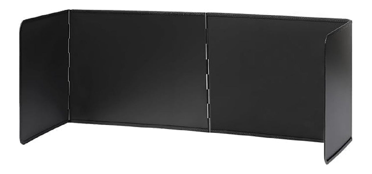 Windfromort Anti Plaque Projection Cuisine – 76×40×295 cm Protection Antiéclaboussures Pliable – Protection Mur Cuisine pour Poêle Gazinière Cuisine Mur Noir