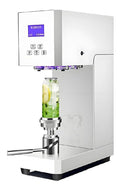 Scelleuse CanettesMachine Commerciale à Capsuler AutomatiqueÉcran LED 55cm DiamètreScellage Rapide EfficaceCanettes Soda/Lait ThéParfaite pour Magasins de Boissons White