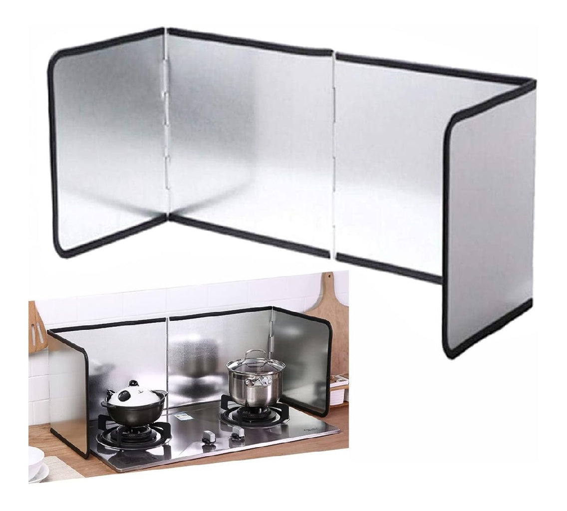 Protection antiéclaboussures pour four pliable Cuisine 40 cm de hauteur Plaque de protection de cuisine pliable Protection antiéclaboussures destiné à four Protection contre les éclaboussures de